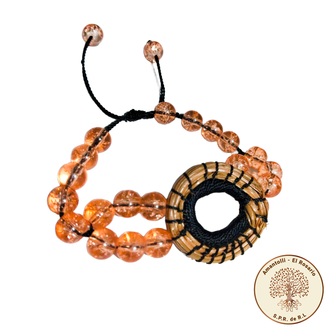 Pulsera Cristal Ámbar