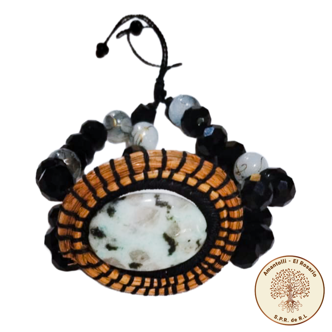 Pulsera Piedra Veteada